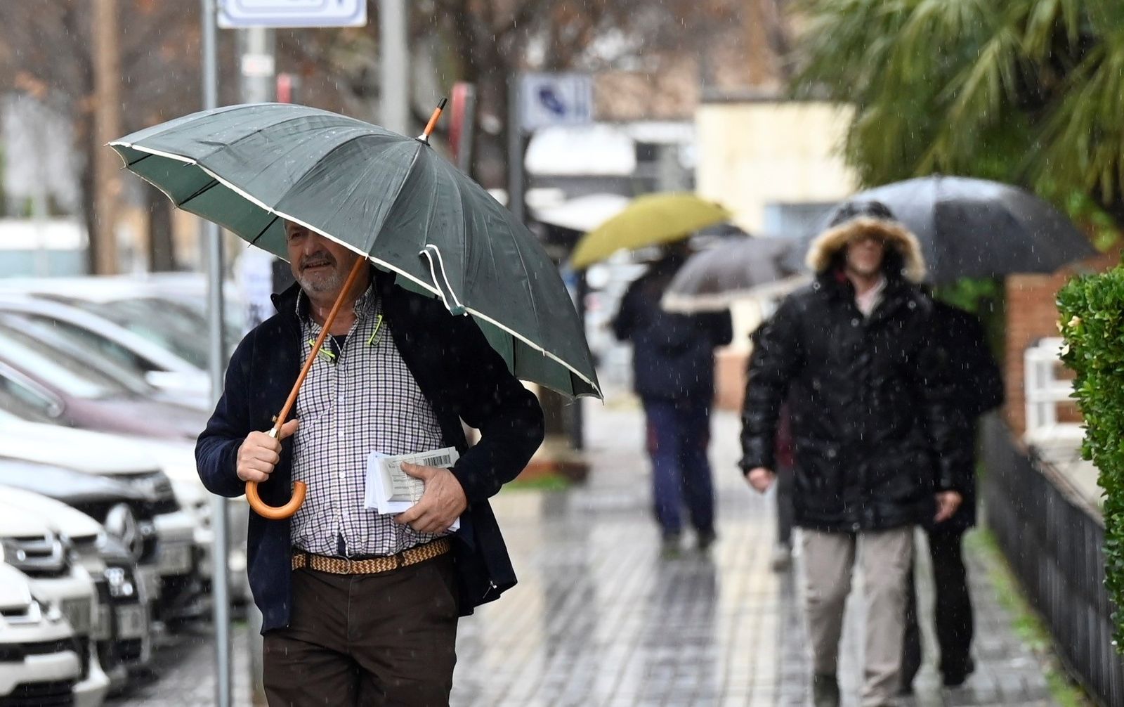Las imágenes del Día de Andalucía pasado por agua en Córdoba