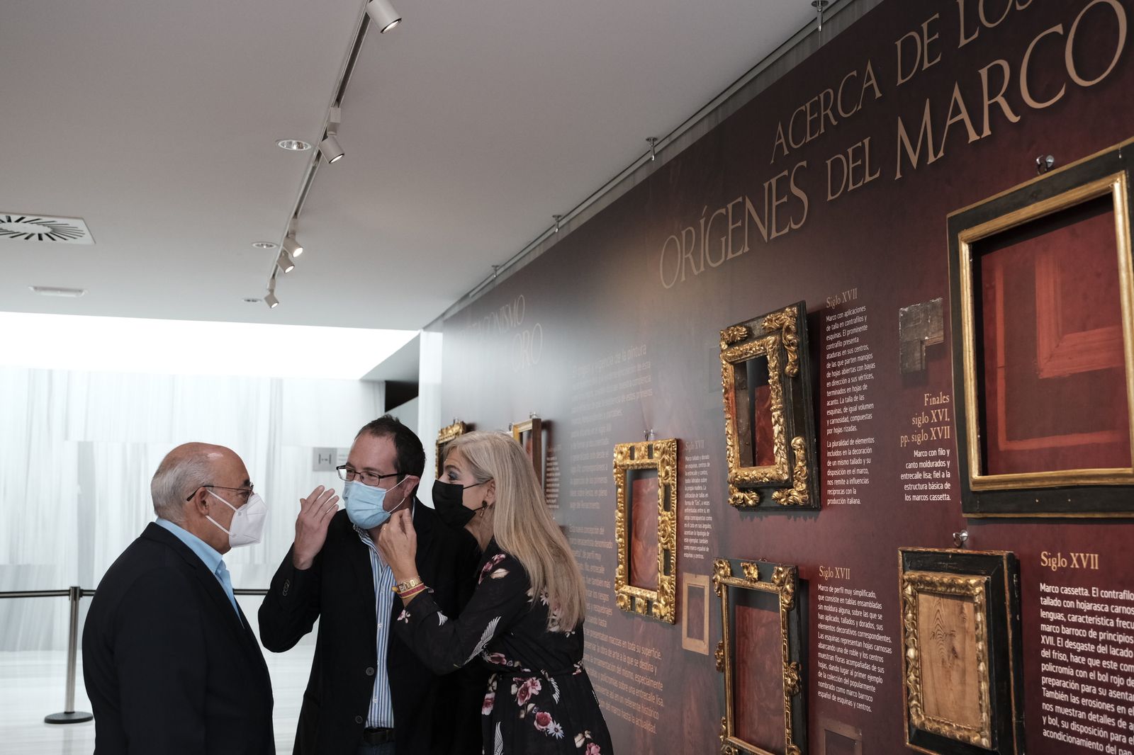 Fotogalería inauguración exposición El Marco Barroco Español. Museo de Almería.