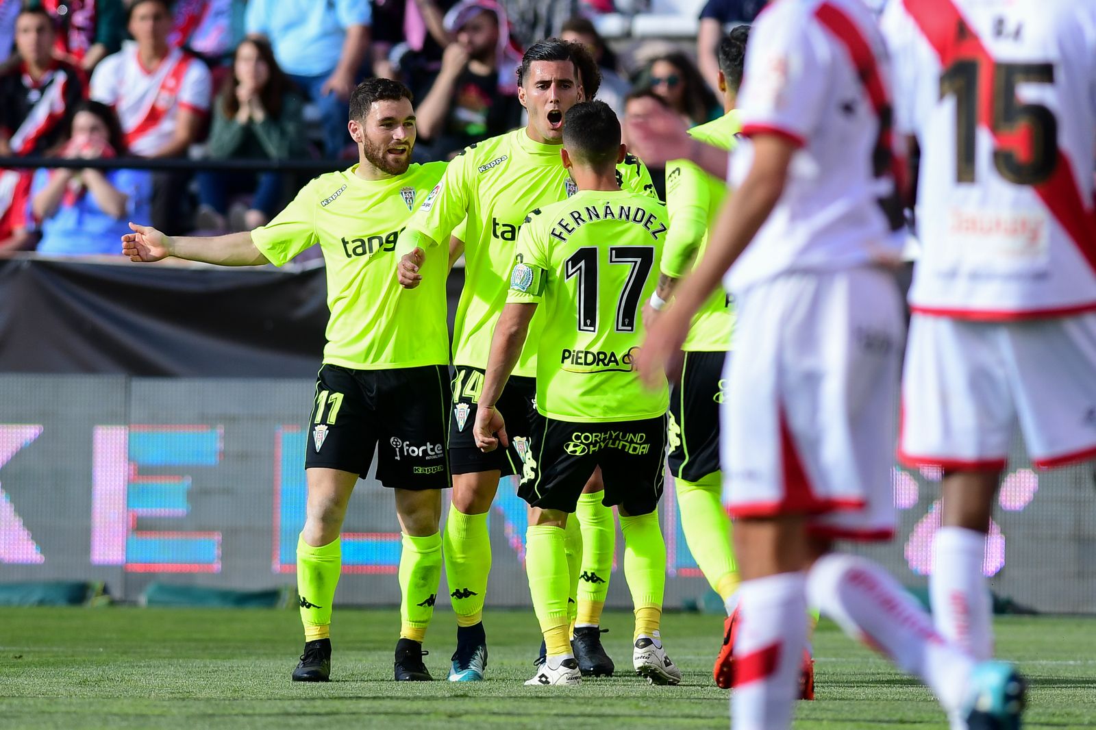 Las imágenes de la victoria del Córdoba ante el Rayo (1-2)