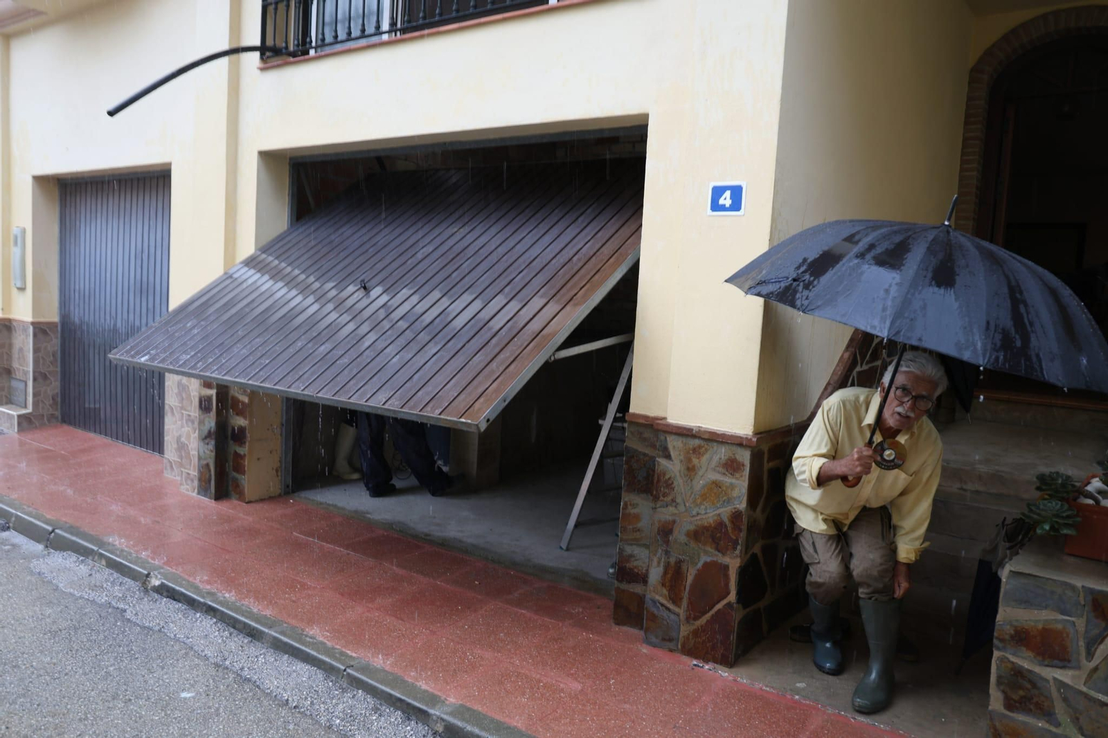 Fotos de Cártama, en las primeras horas de las fuertes lluvias