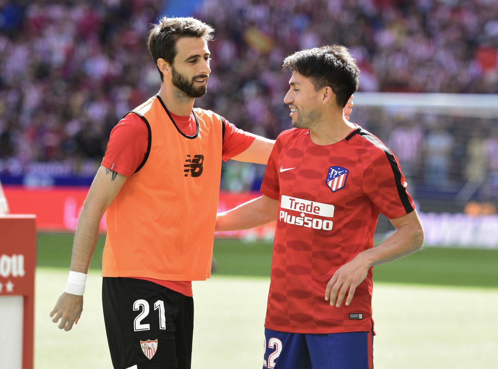 Imágenes del Atlético de Madrid- Sevilla FC