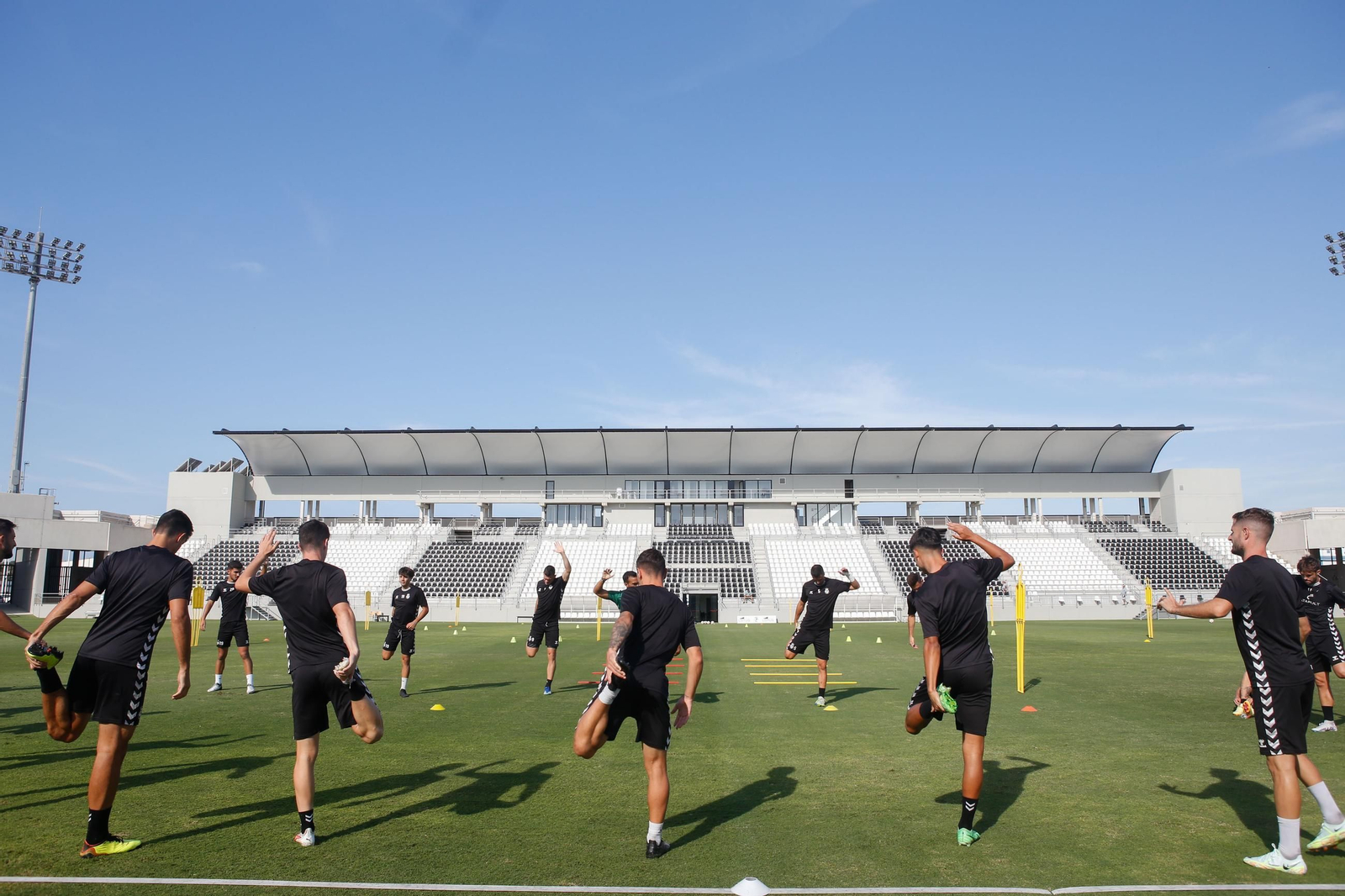 Las fotos del entrenamiento de la Balona previo al partido con el San Fernando