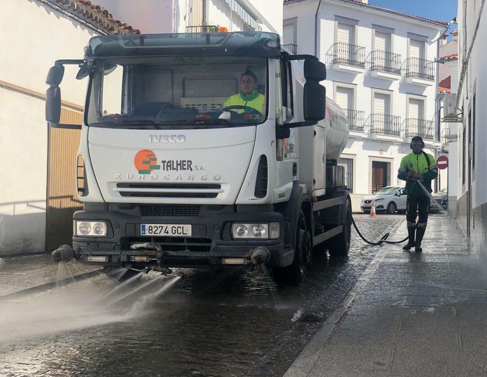 Camión adquirido por la empresa adjudicataria.