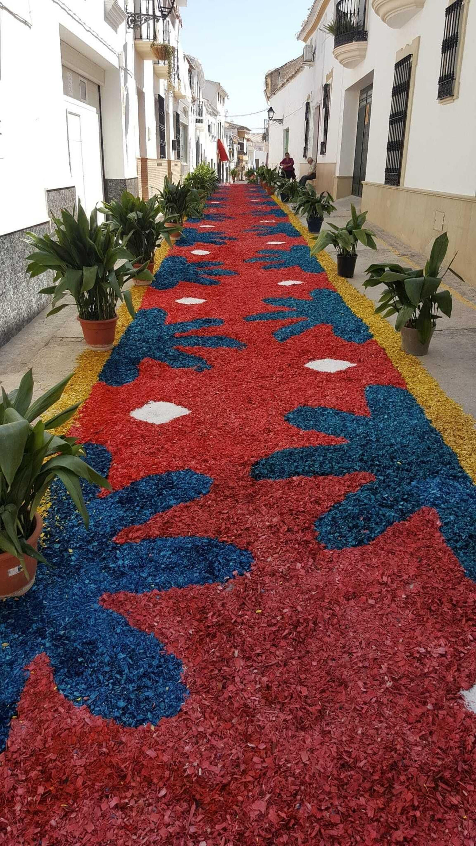 Las imágenes de las espectaculares alfombras del Corpus Christi de Valenzuela