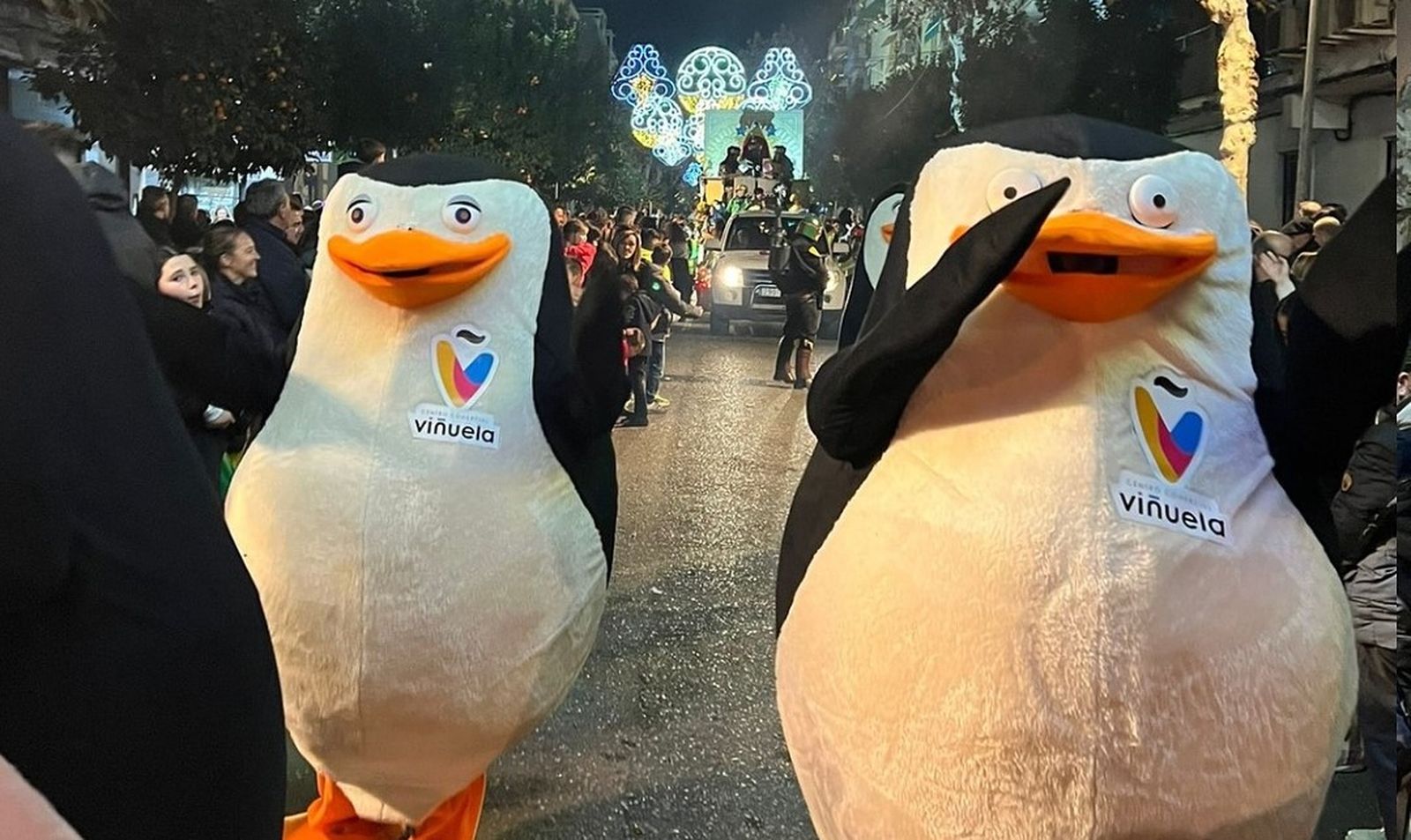 Cabalgata de Reyes Magos de la Viñuela en 2025.