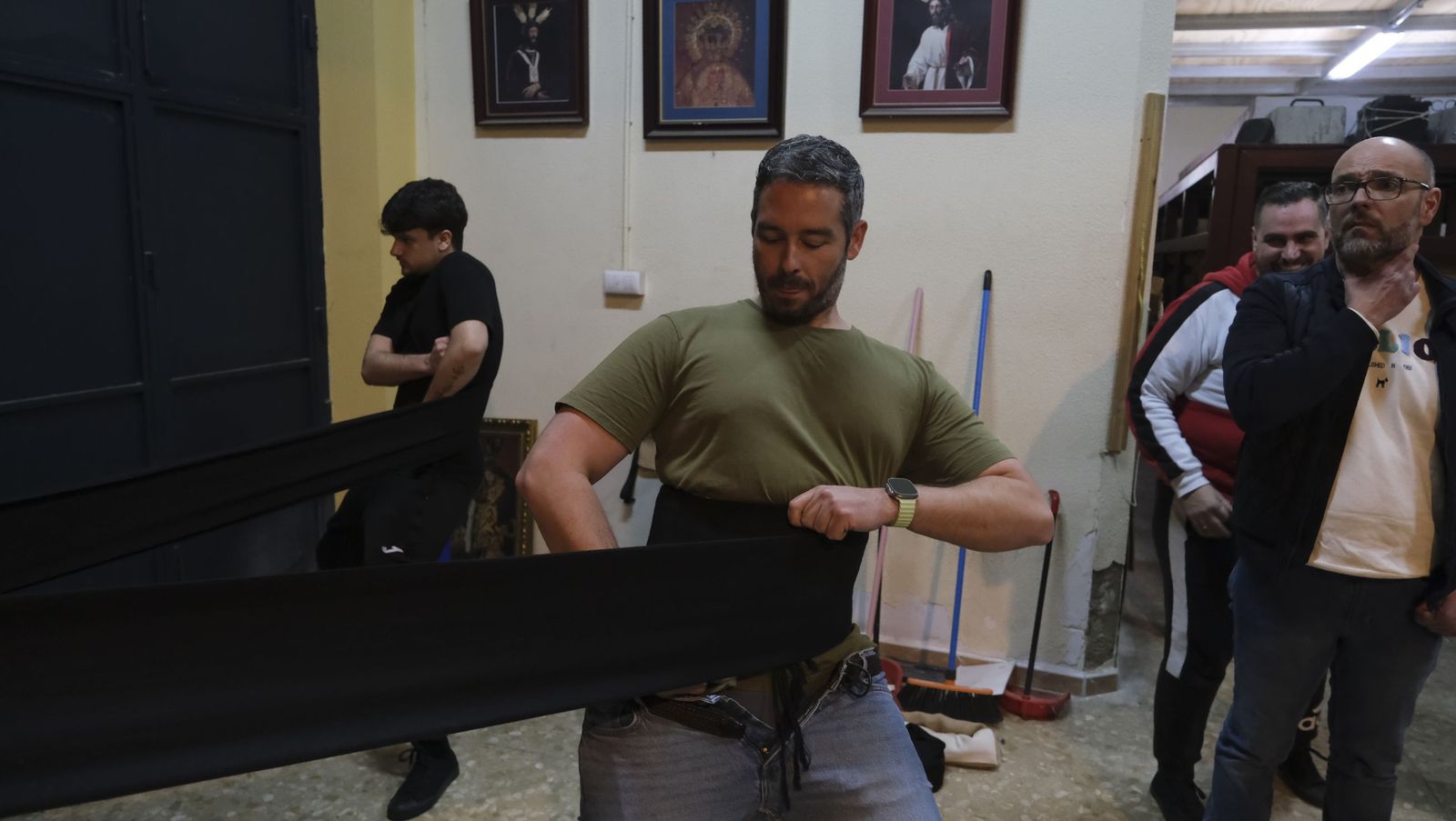 Fotos del ensayo de la Hermandad del Prendimiento