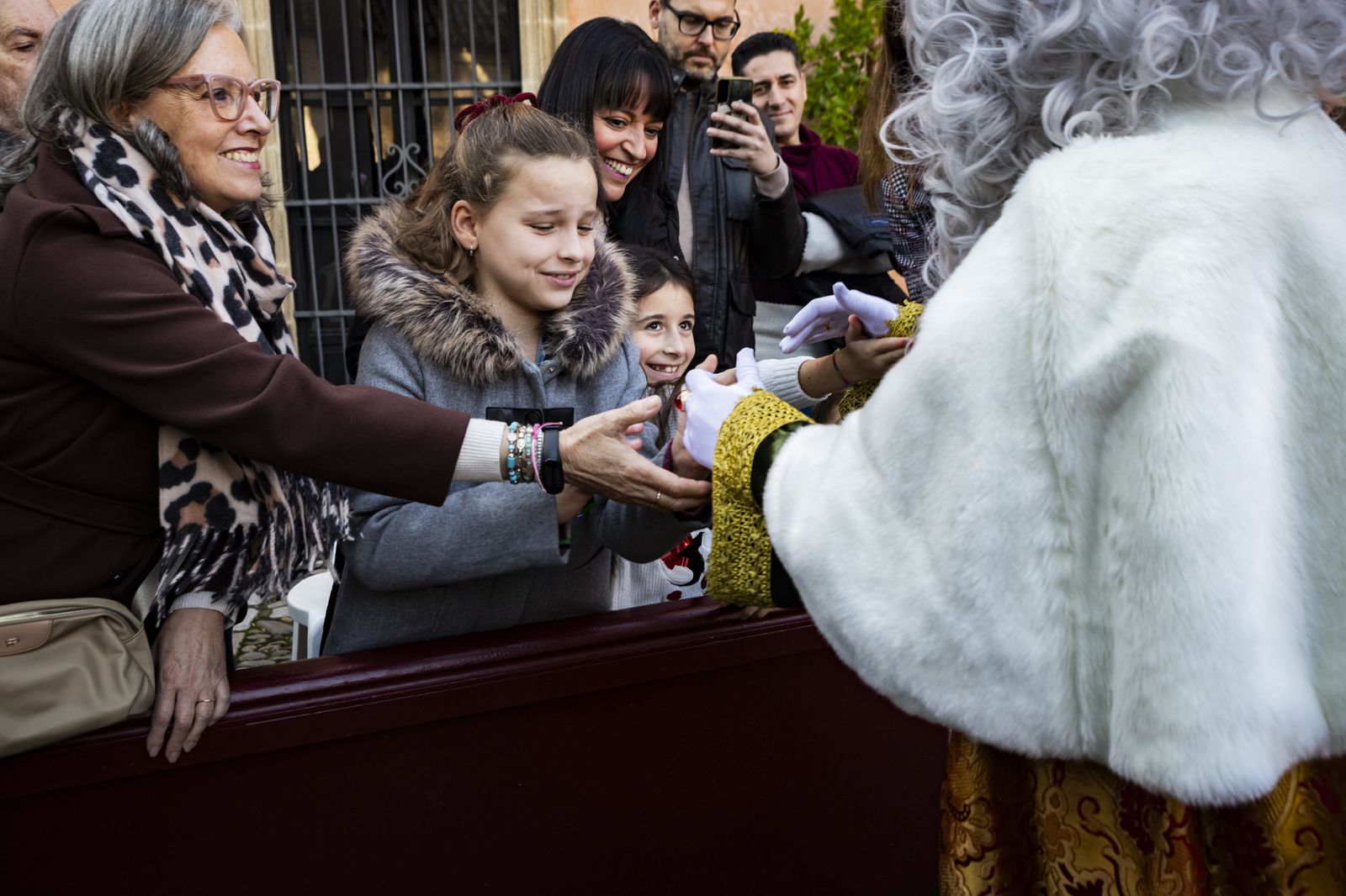 Los Reyes Magos son coronados un año más en el Alcázar de Jerez