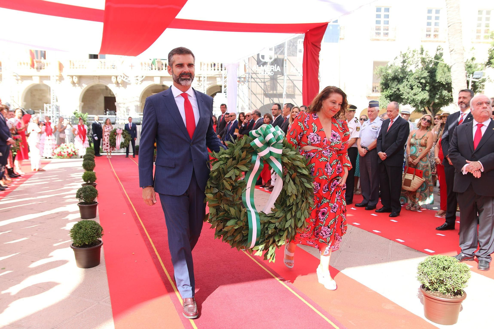 Las imágenes del homenaje a 'Los Coloraos'
