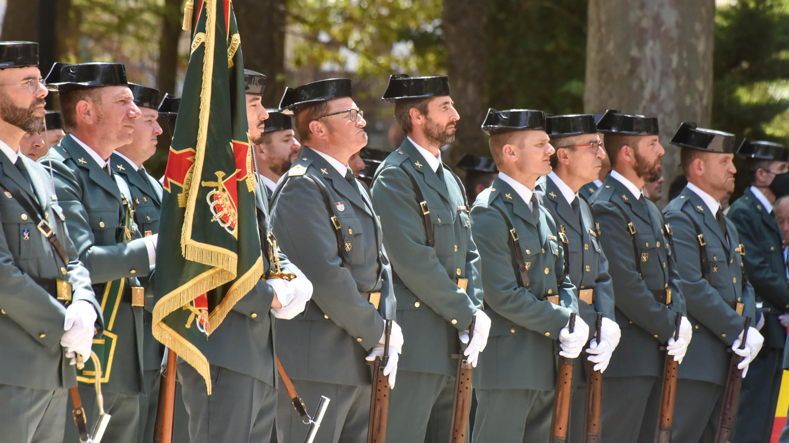 Las fotos del acto del 178 aniversario de la fundación  de la Guardia Civil