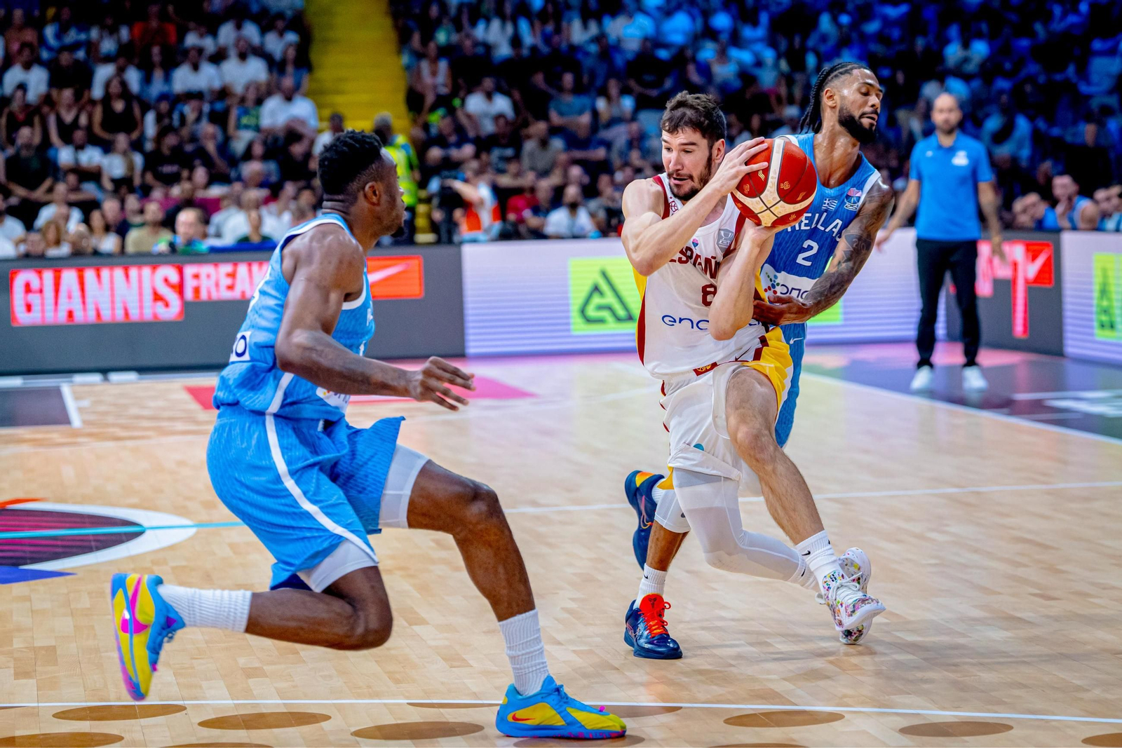 Las fotos del España - Grecia de baloncesto en el adiós de Scariolo