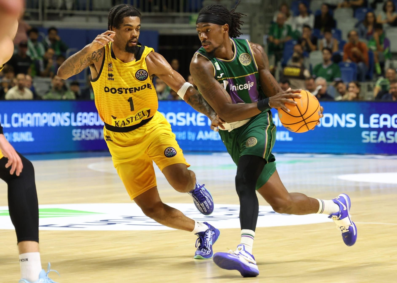 El Unicaja-Filou Oostende, en fotos