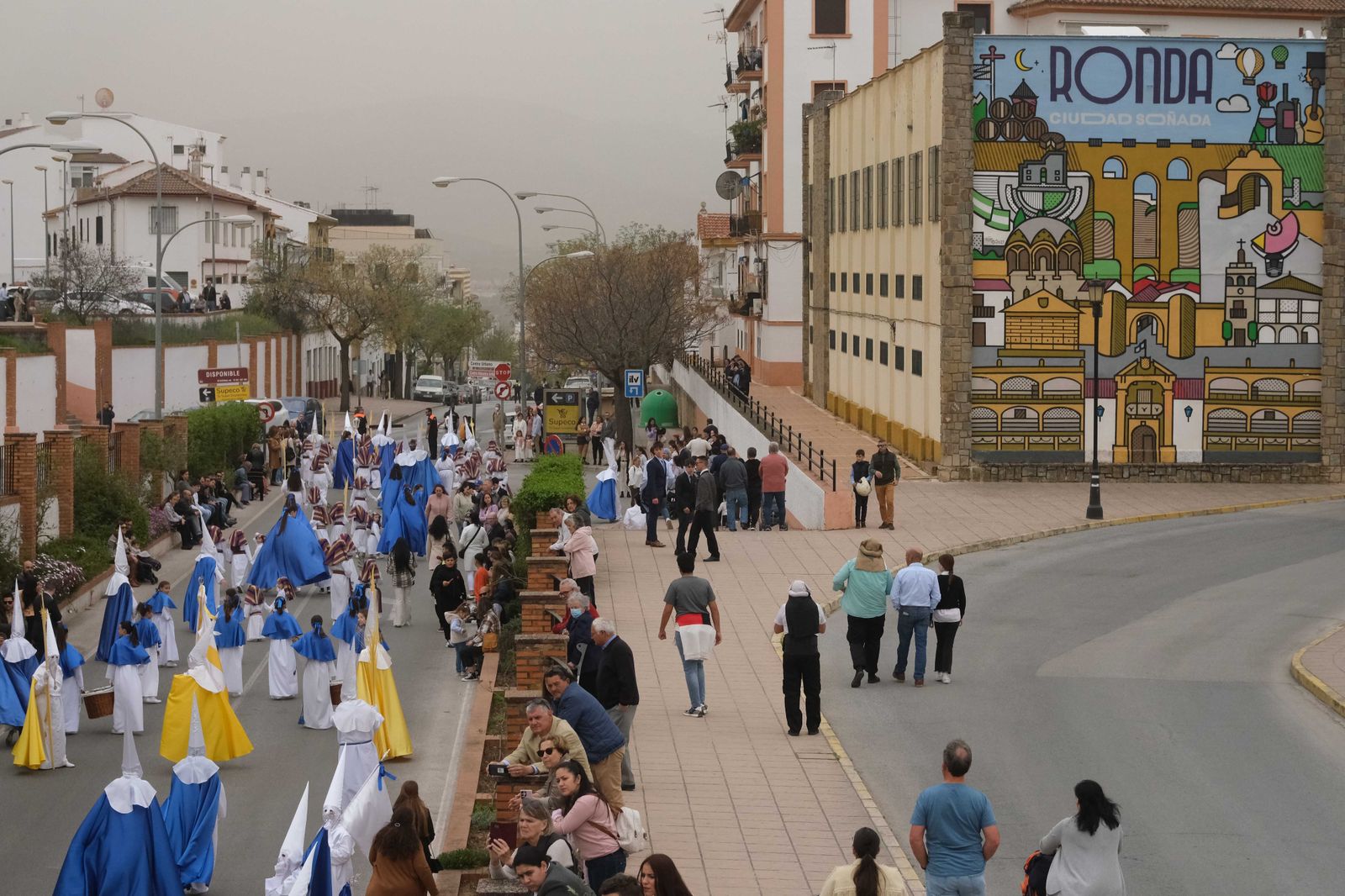 Salida de la Pollinica de Ronda, en fotos.
