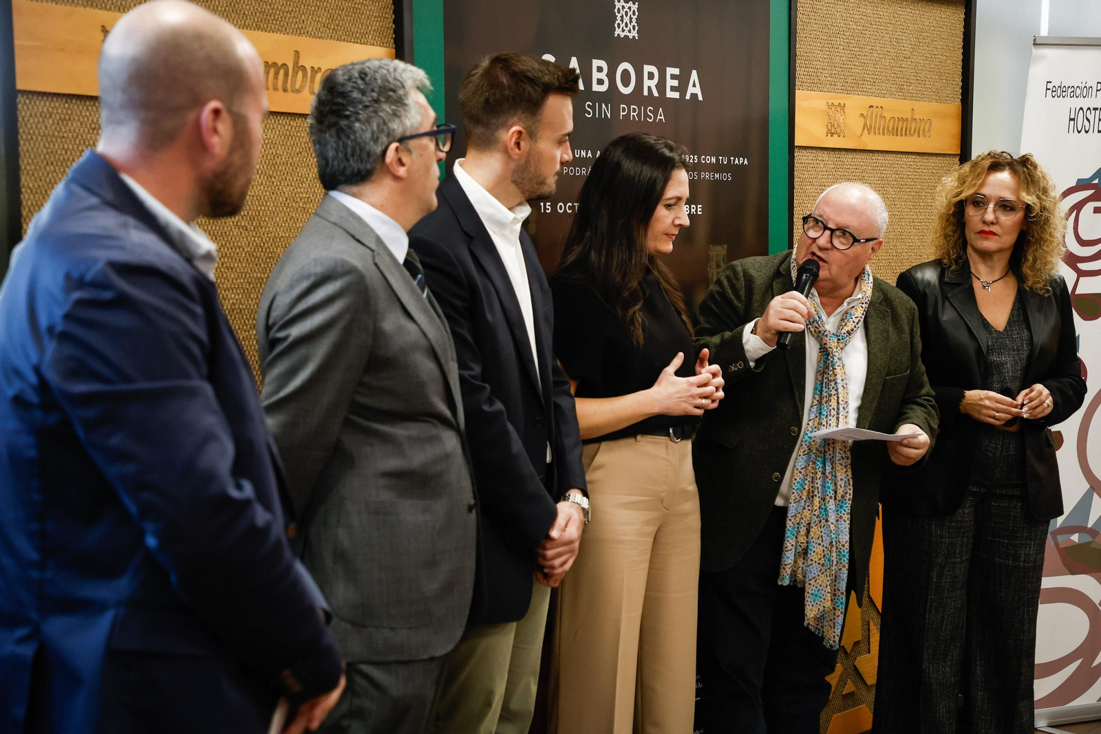 Las tapas, los chefs y la gala de premios de Saborea Sin Prisa de Cervezas Alhambra, en imágenes