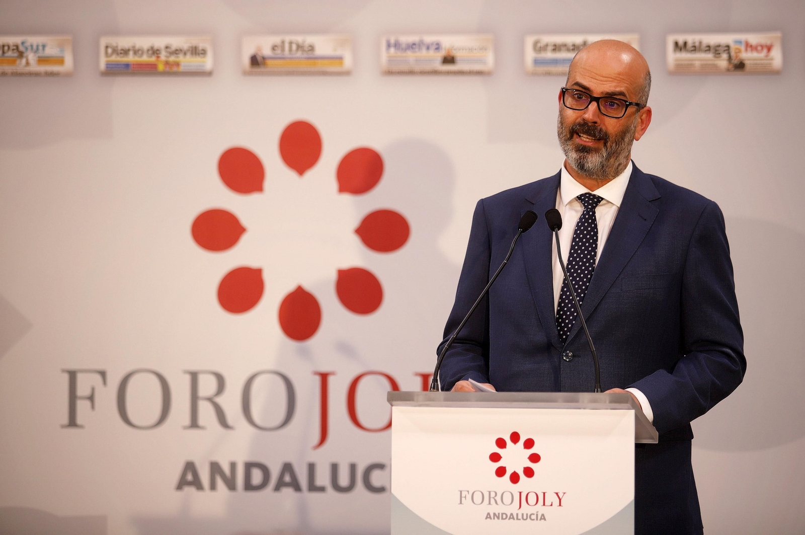 Imágenes del desayuno-coloquio con Jorge Paradela en el Foro Joly Andalucía