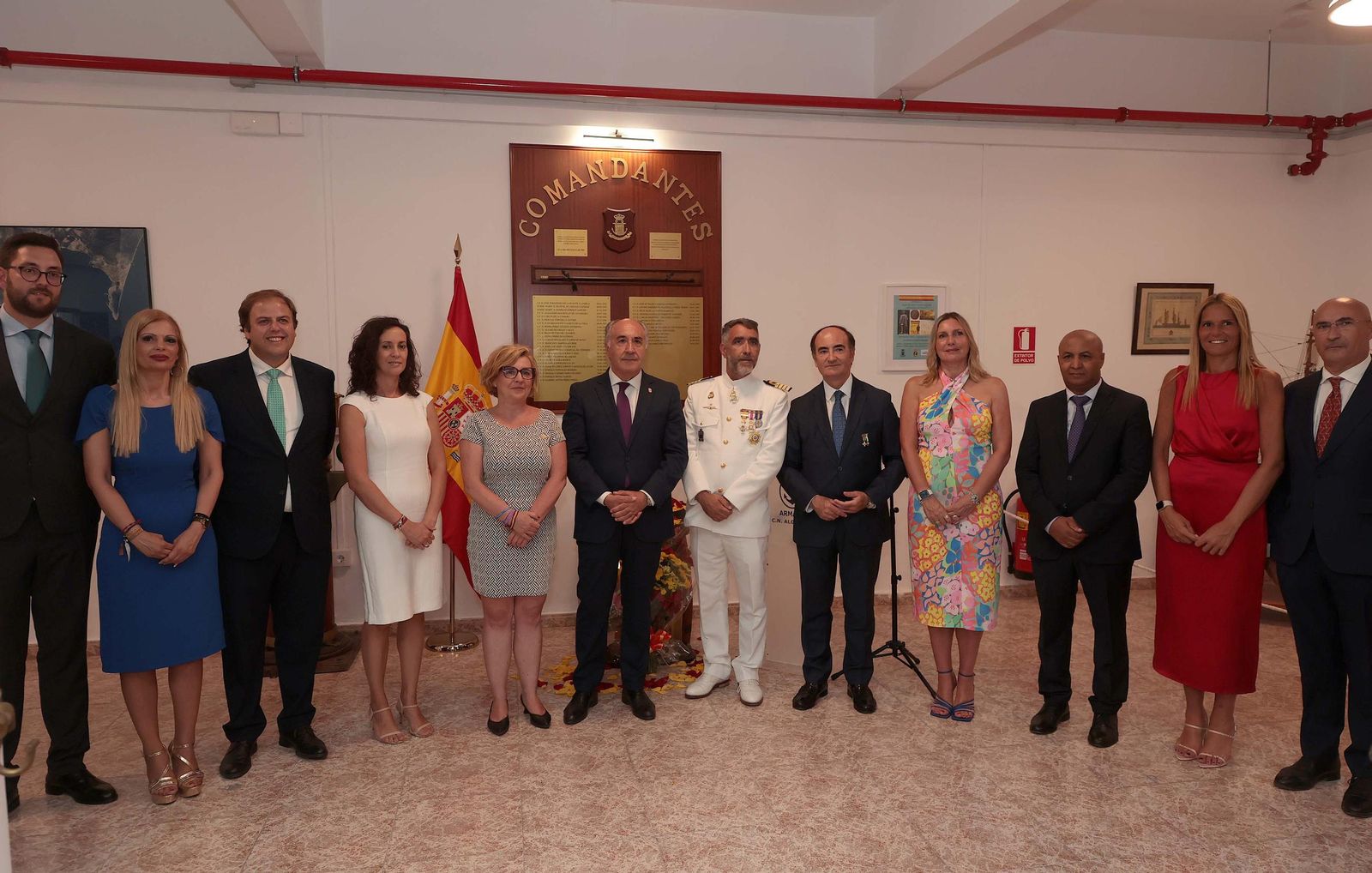 Fotos de la recepción de la Comandancia de Marina y la Autoridad Portuaria de la Bahía de Algeciras con motivo de la festividad de la Virgen del Carmen