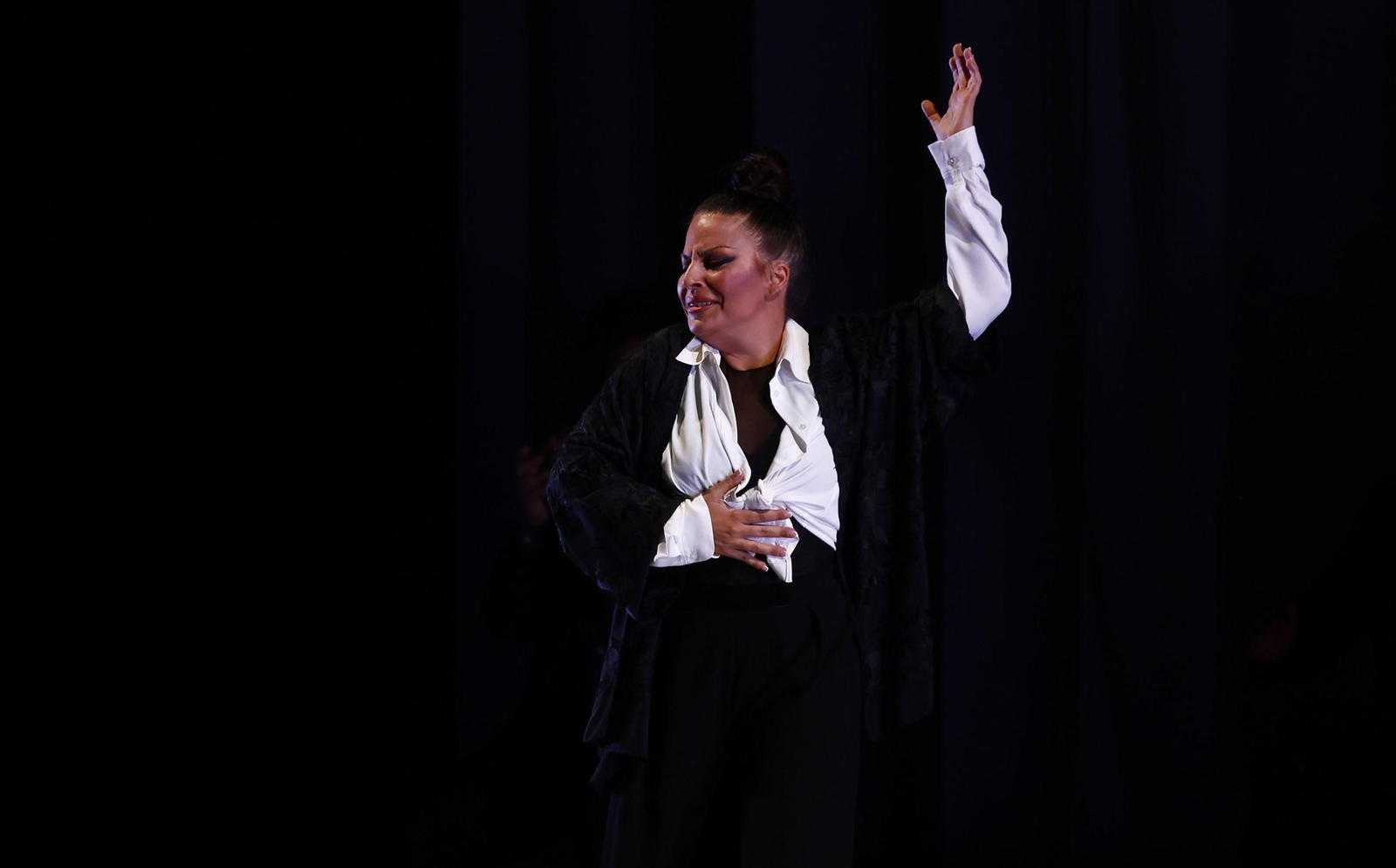 En imágenes, Mercedes de Córdoba en la Bienal de Sevilla