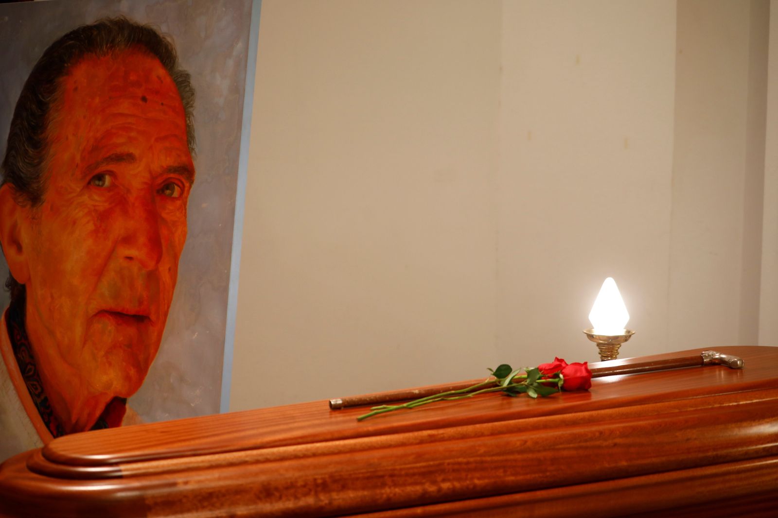 La capilla ardiente de Antonio Gala en su fundación en Córdoba, en imágenes