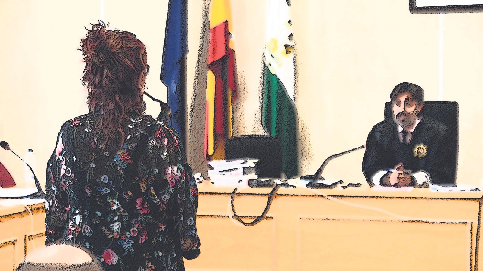 Una de las acusadas por llevar en andas el "coño insumiso".