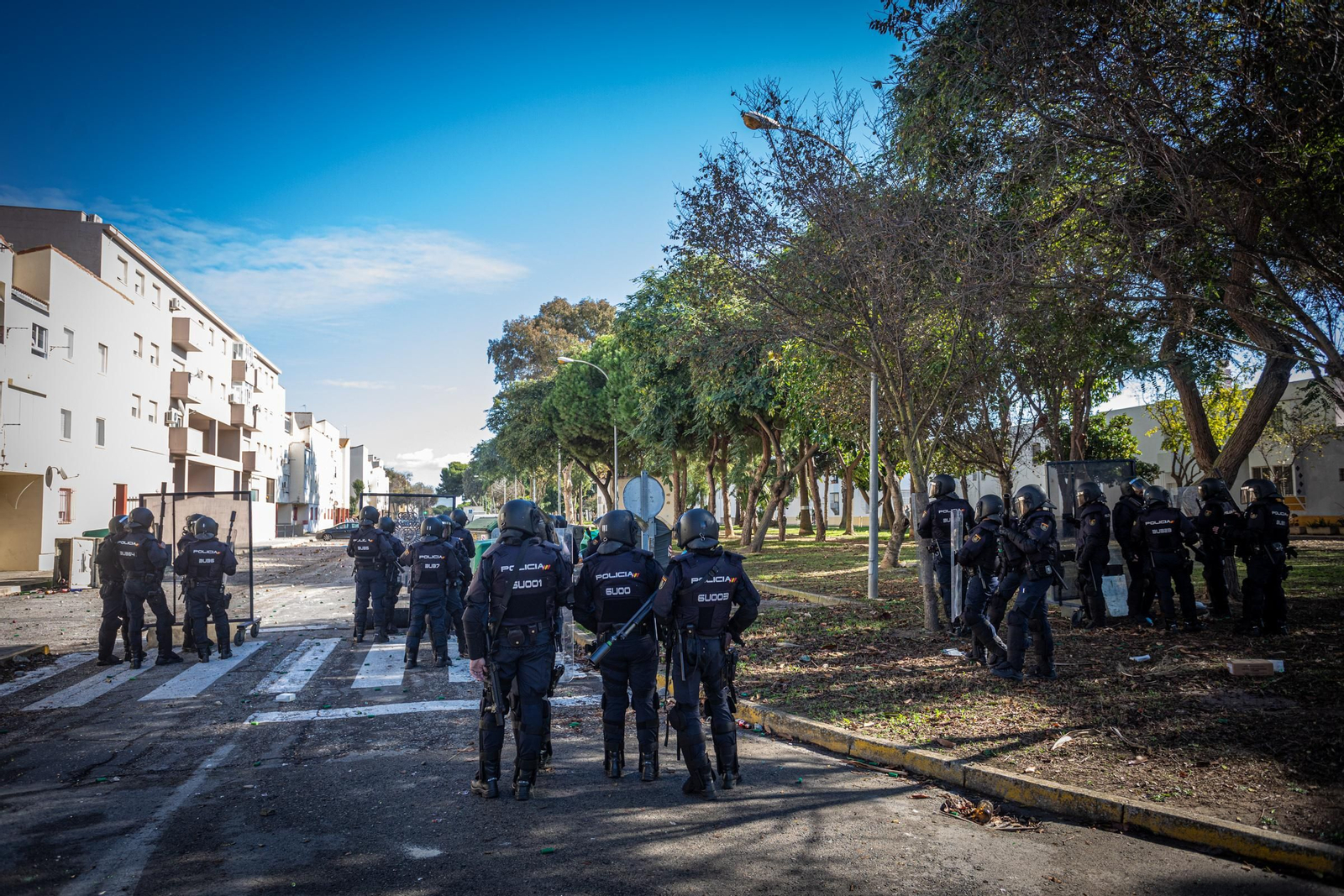 Imágenes de la novena jornada de huelga del metal en Cádiz