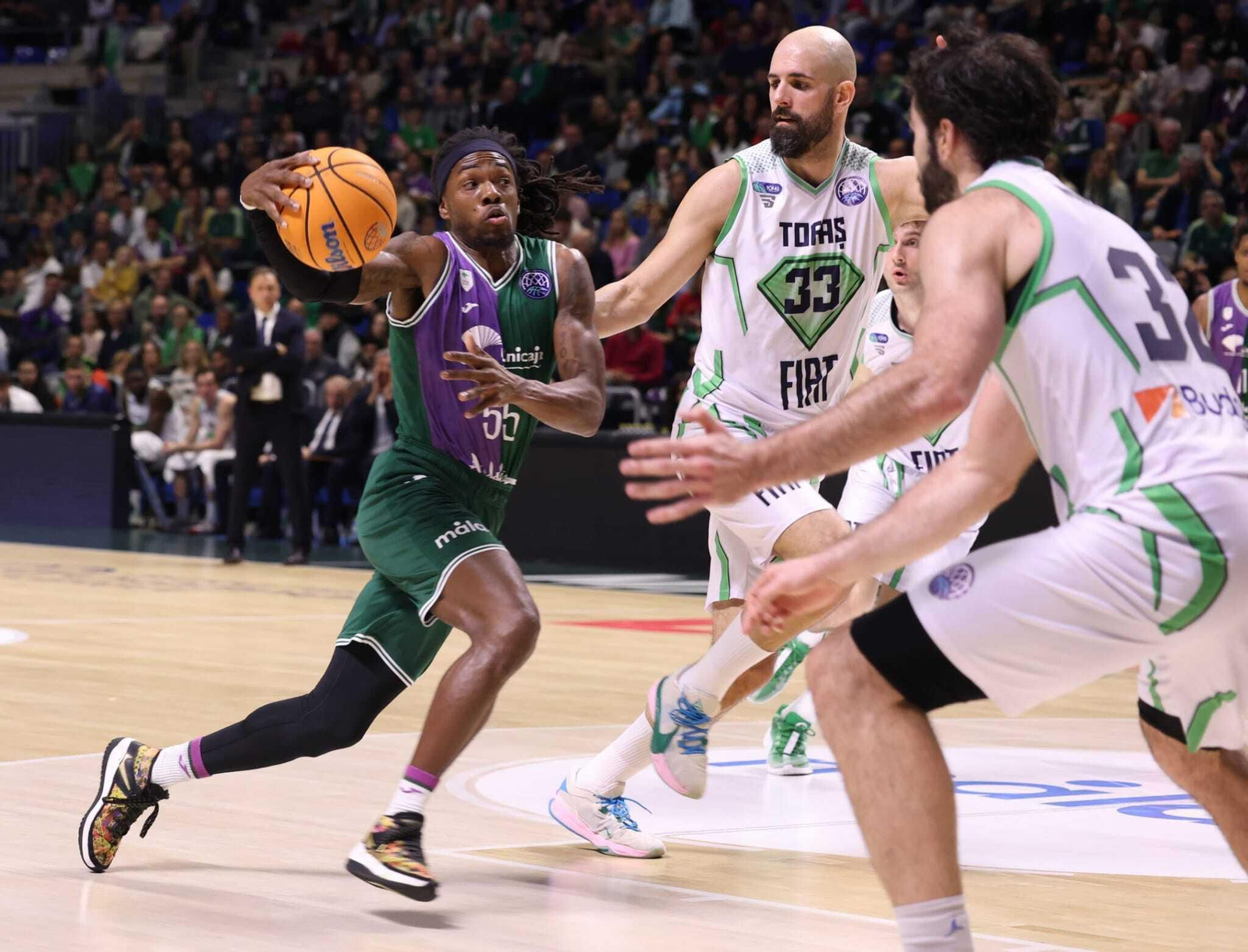 El Unicaja - Tofas Bursa, en fotos