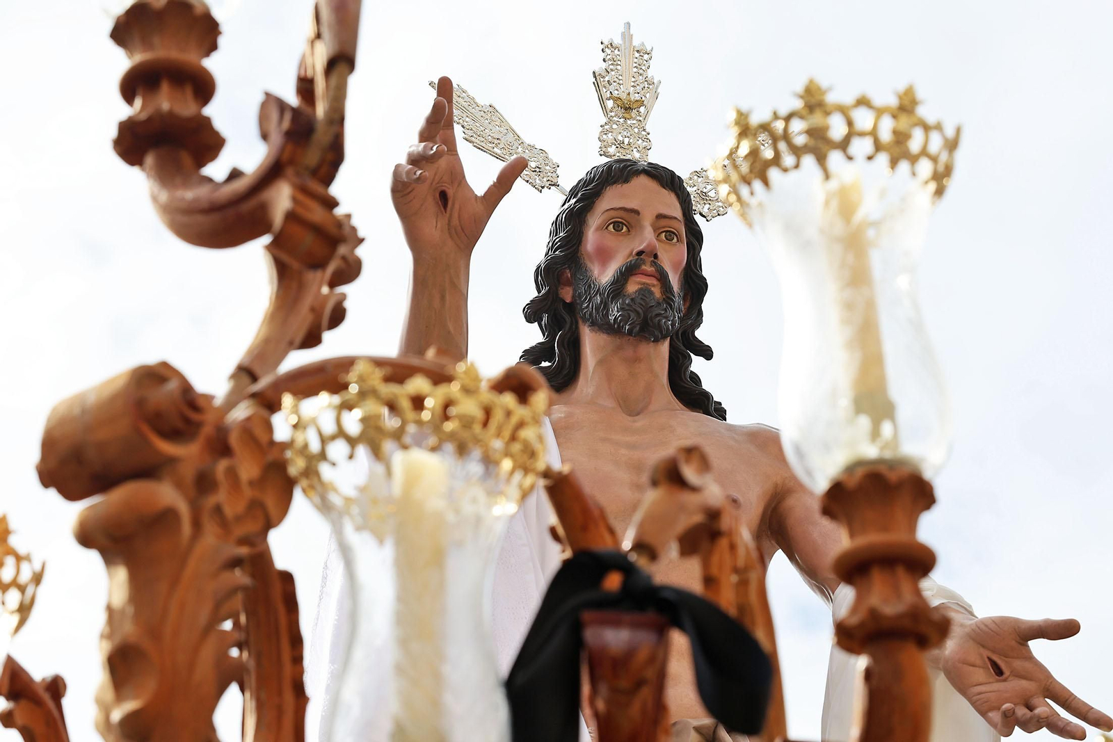 Imágenes de El Resucitado por el barrio de La Hispanidad