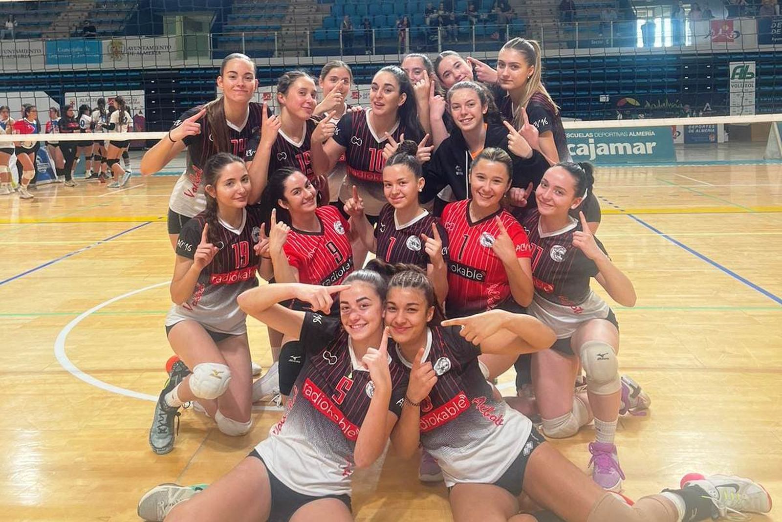 Equipo juvenil del RadioKable CV Albolote