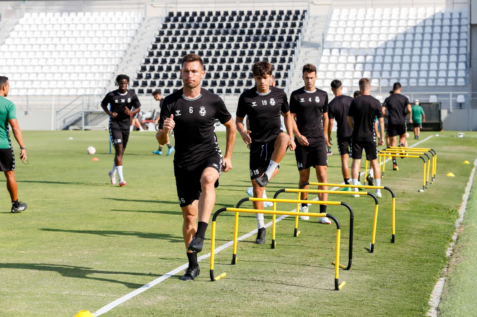 Las fotos del entrenamiento de la Balona previo al partido con el San Fernando