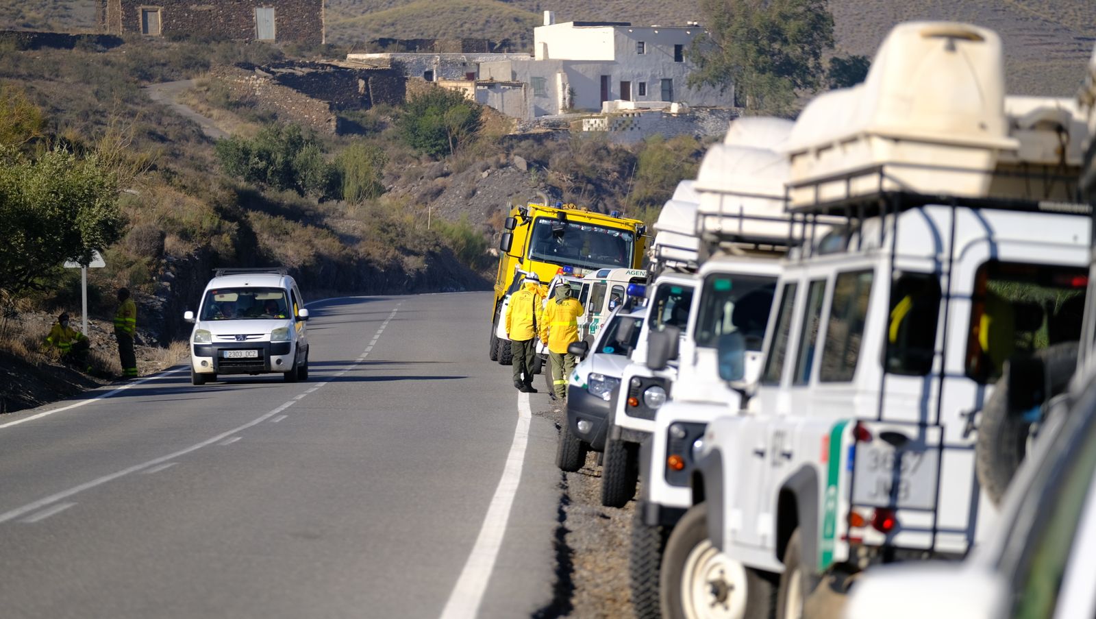 Fotogalería incendio en Castro de Filabres. Almería