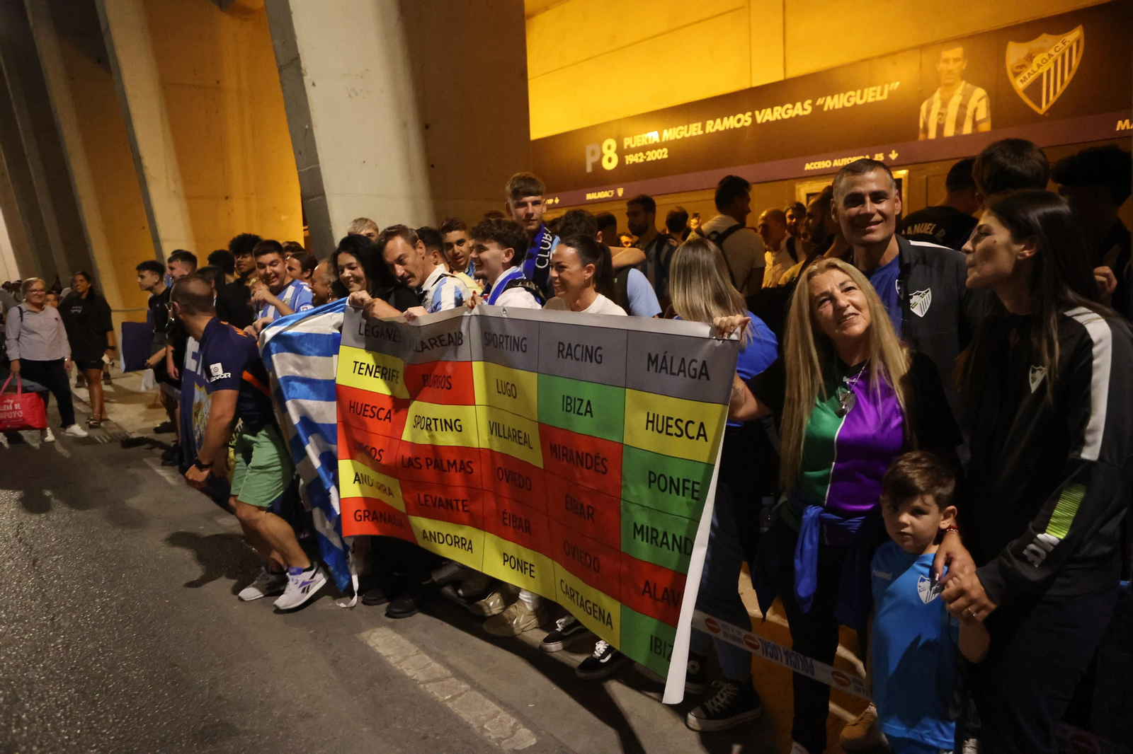 Los malaguistas se preparan para viajar a Ponferrada. Los malaguistas se preparan para viajar a Ponferrada.