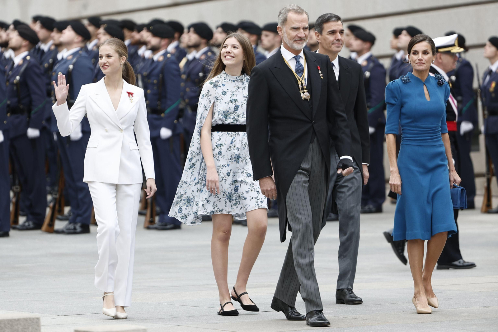 Las fotos de la jura de la Constitución de la princesa Leonor