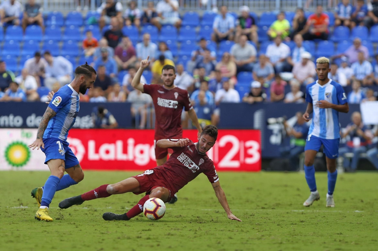 El Málaga CF-Córdoba CF, en imágenes