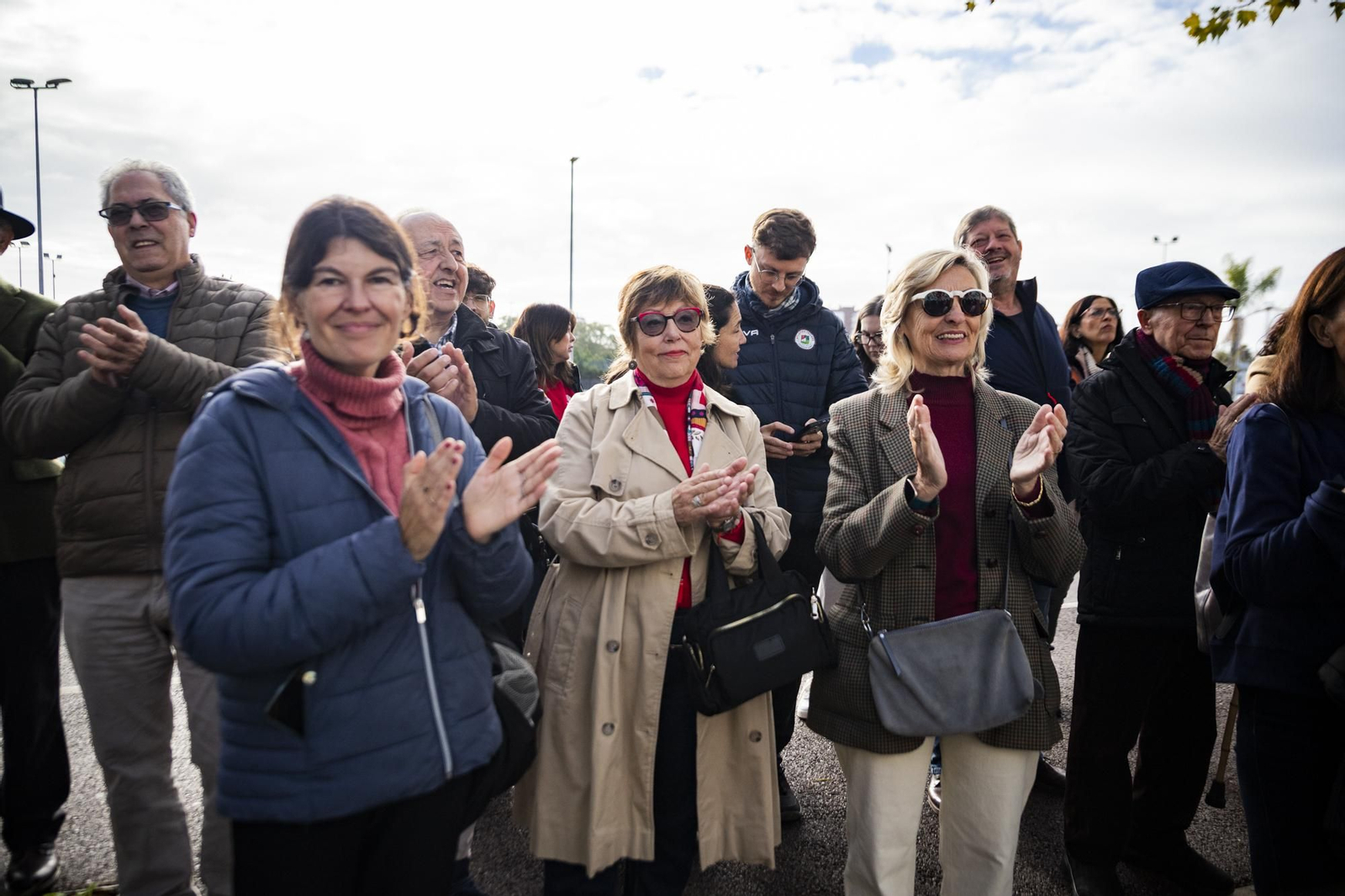 Inauguración del mural del Voluntariado en Jerez
