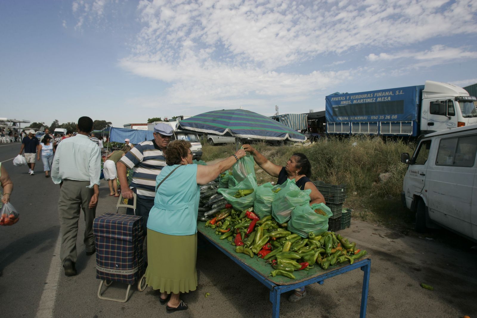 Los mercados de fruta y verdura, junto a los de pescado, son los más frecuentes en los municipios de la provincia.