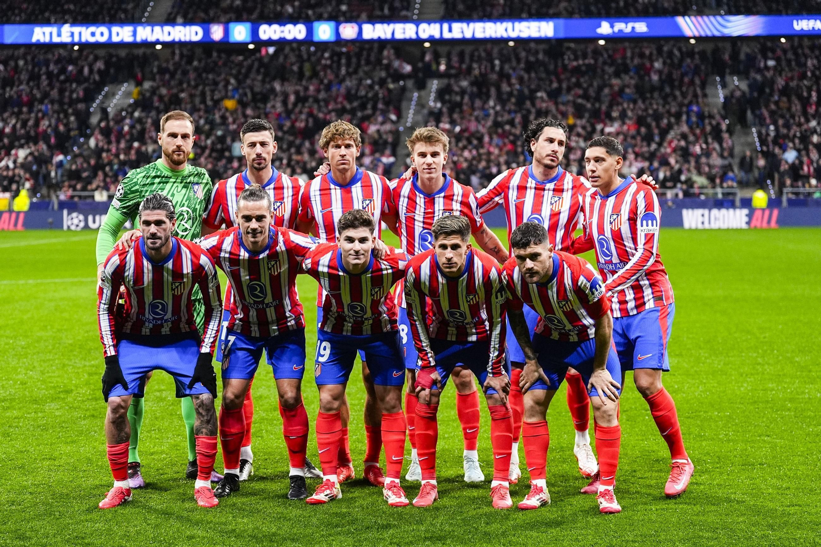 Las fotos del Atlético de Madrid - Bayer Leverkusen