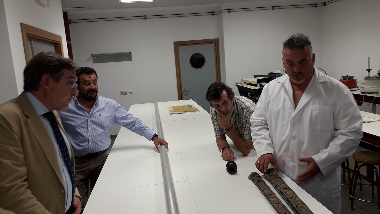 Parte de las muestras recogidas por el equipo de investigación de la Universidad de Huelva.