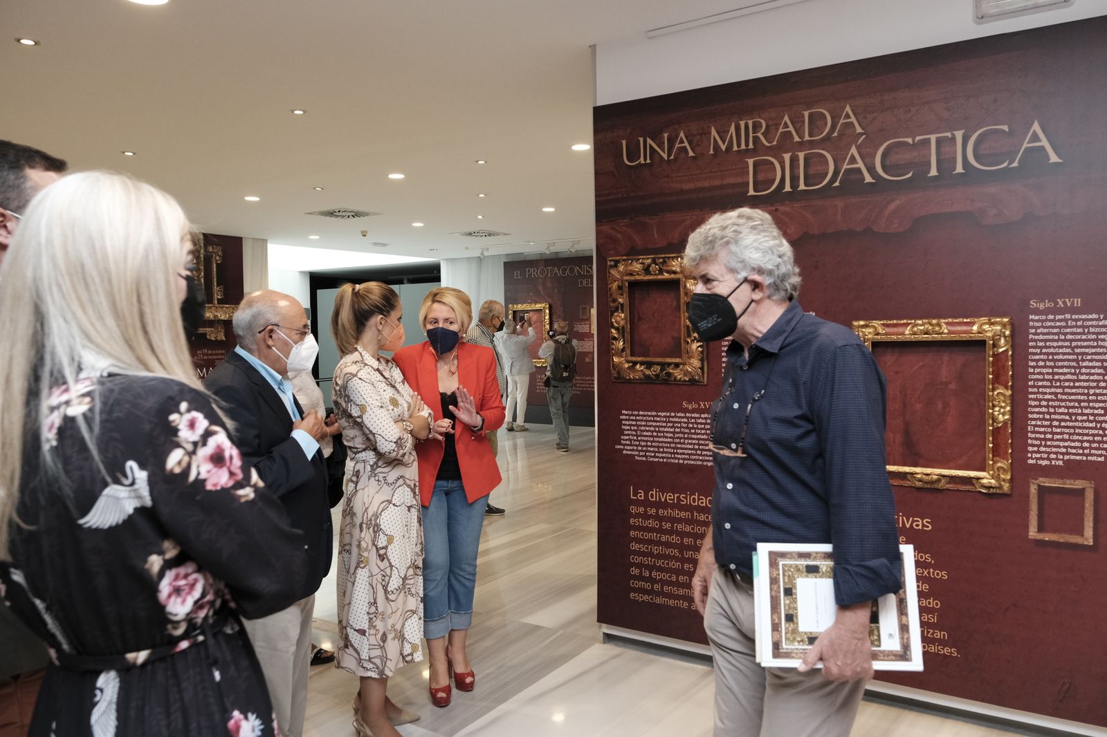Fotogalería inauguración exposición El Marco Barroco Español. Museo de Almería.