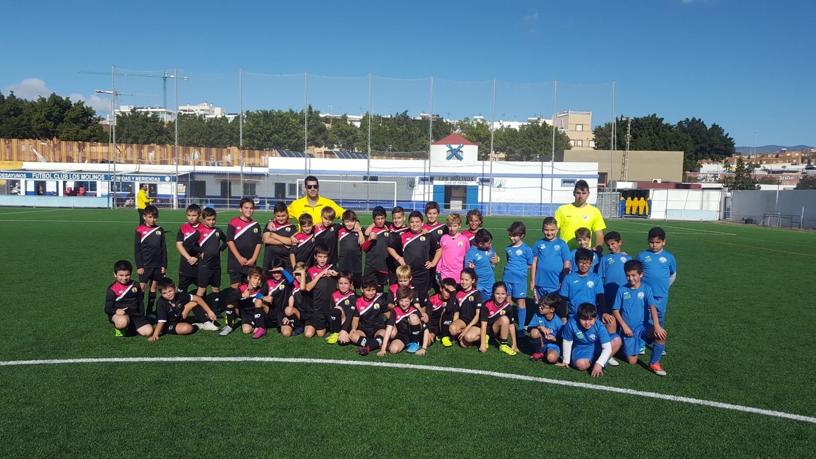 Imagen de uno de los equipos de la EDA en el campo de Los Molinos