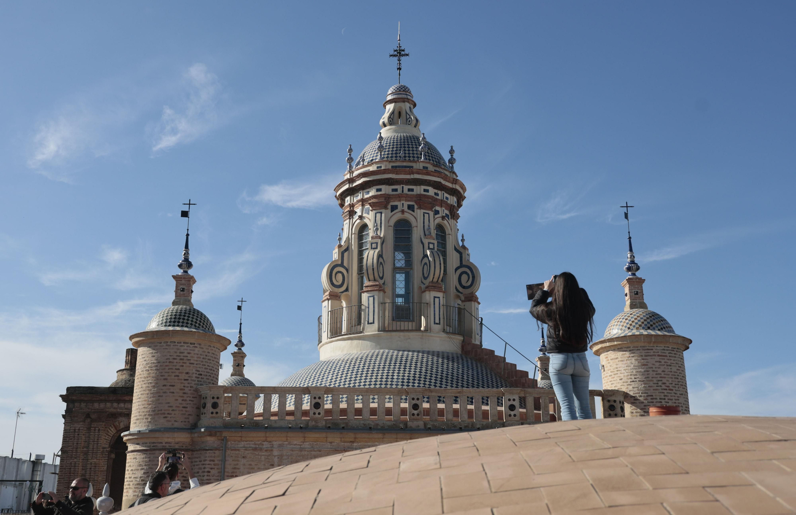 Inauguración de las cubiertas de la iglesia de la Anunciación