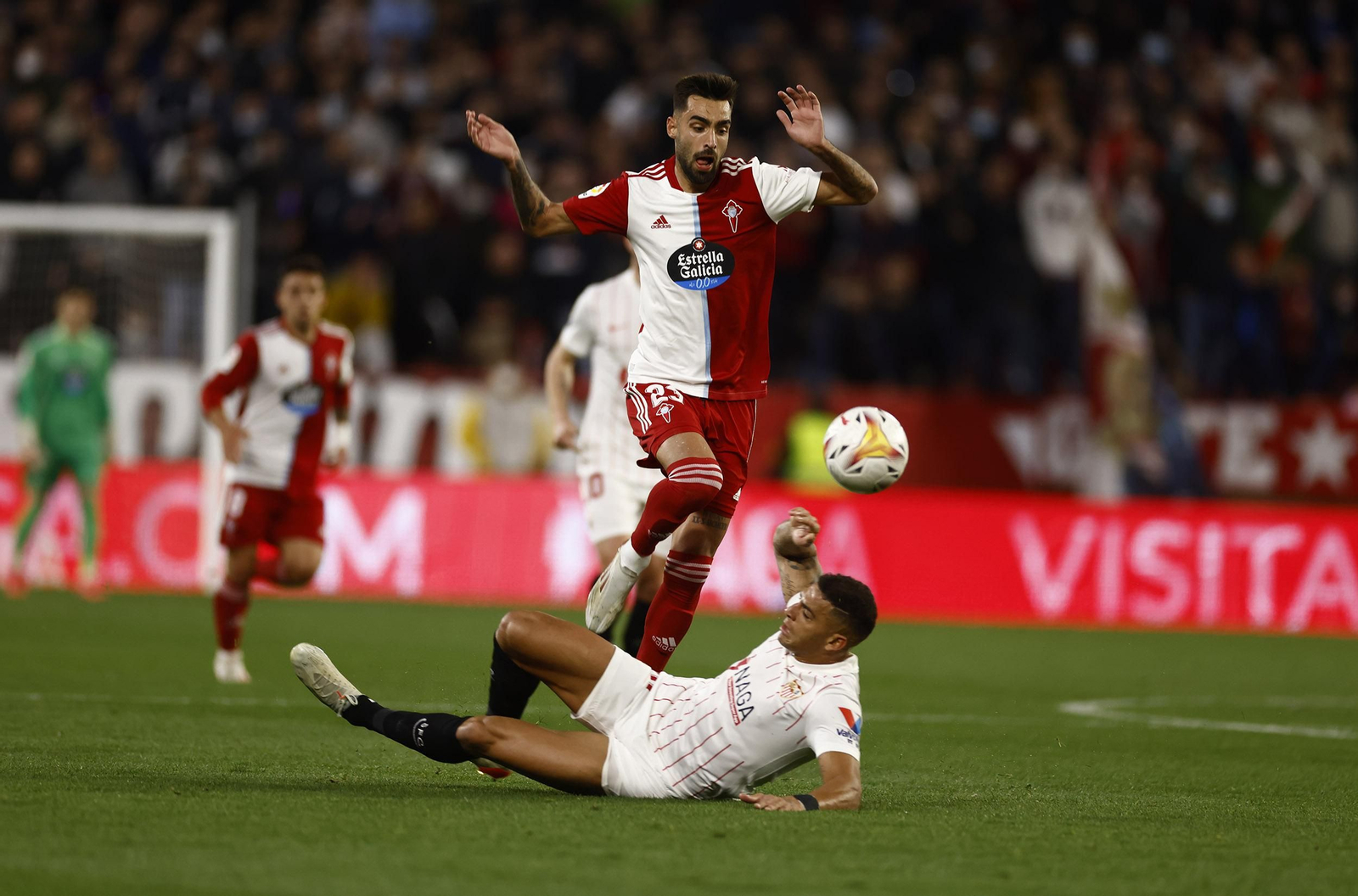 Las imágenes del Sevilla-Celta