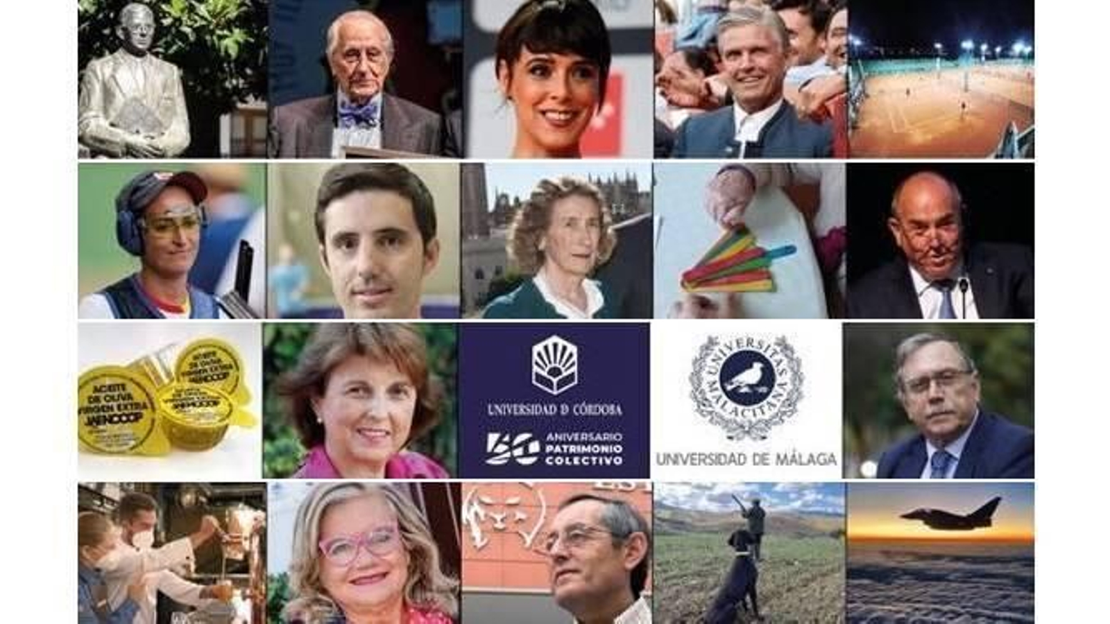 Todos los galardonados con las Medallas de Andalucía