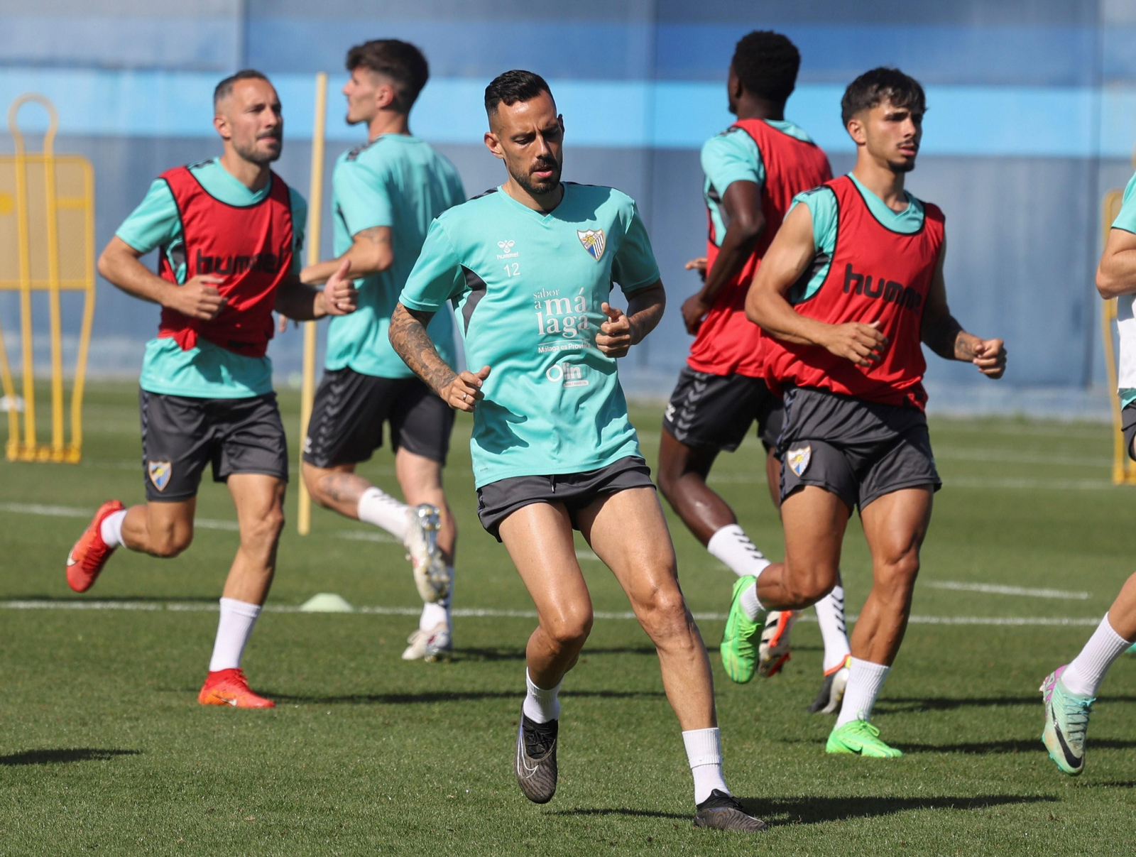 Pellicer aprieta en la vuelta del Málaga CF al trabajo