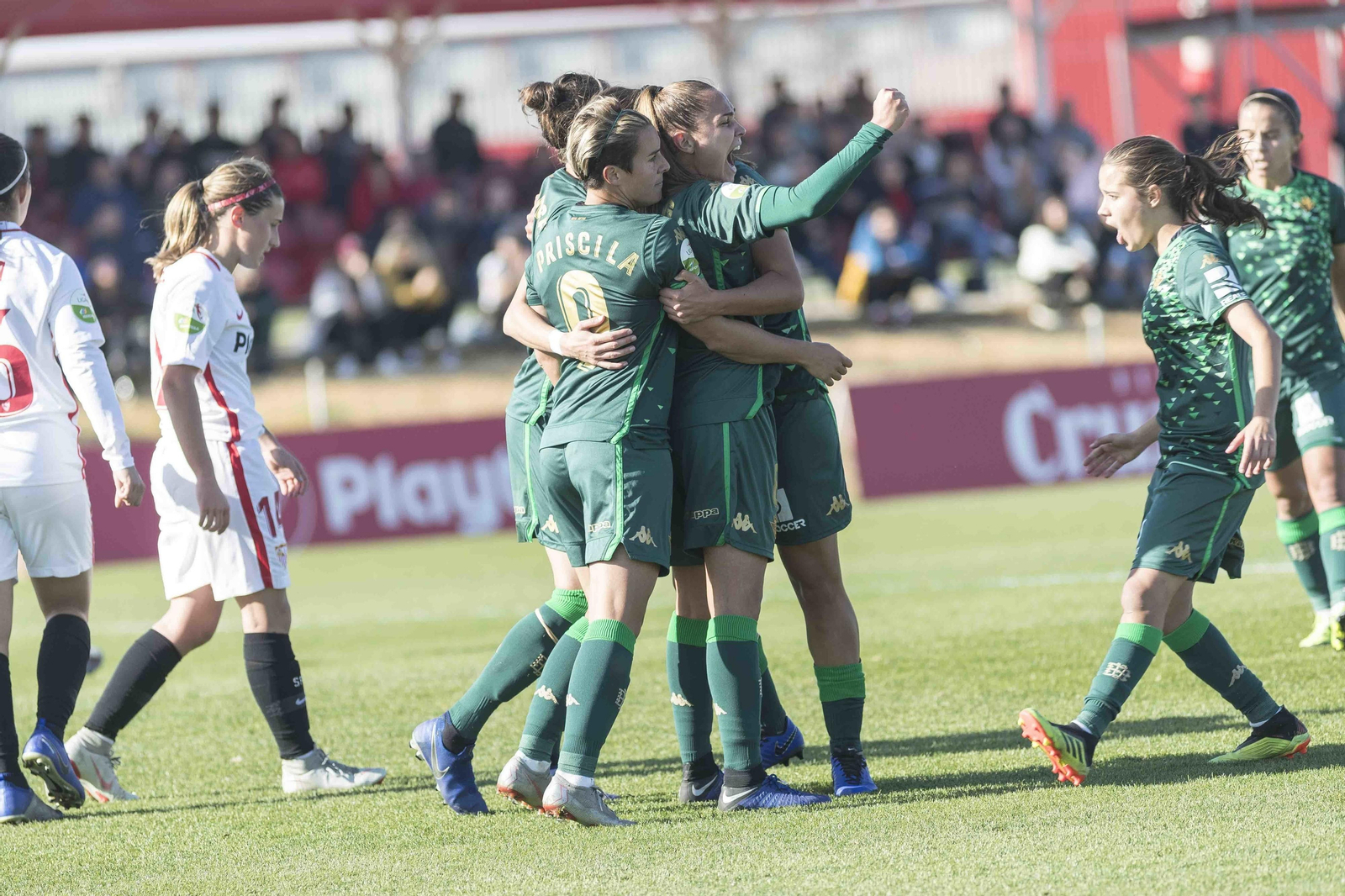Las imágenes del derbi femenino Sevilla-Betis