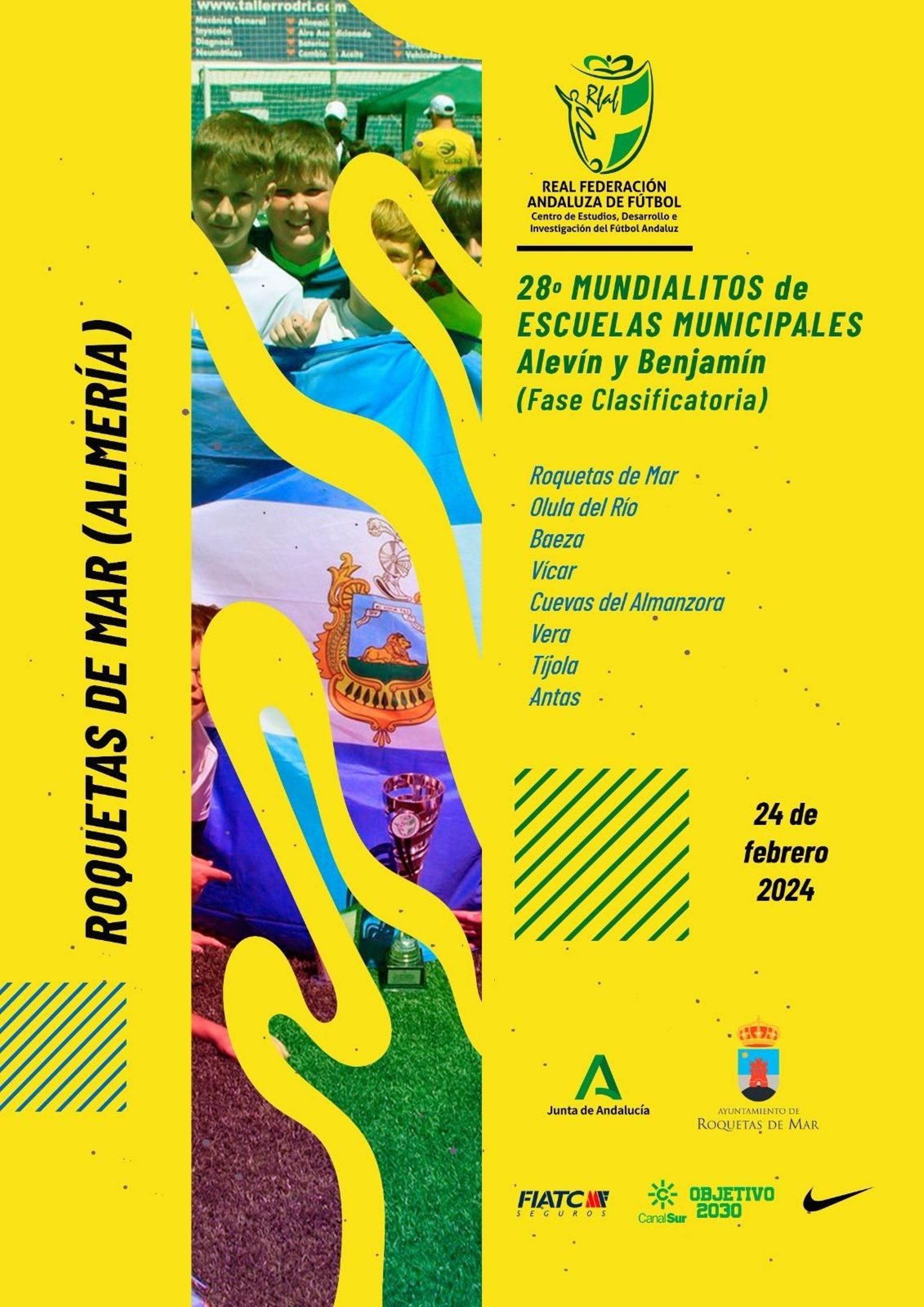 Cartel de la presente edición de este campeonato.