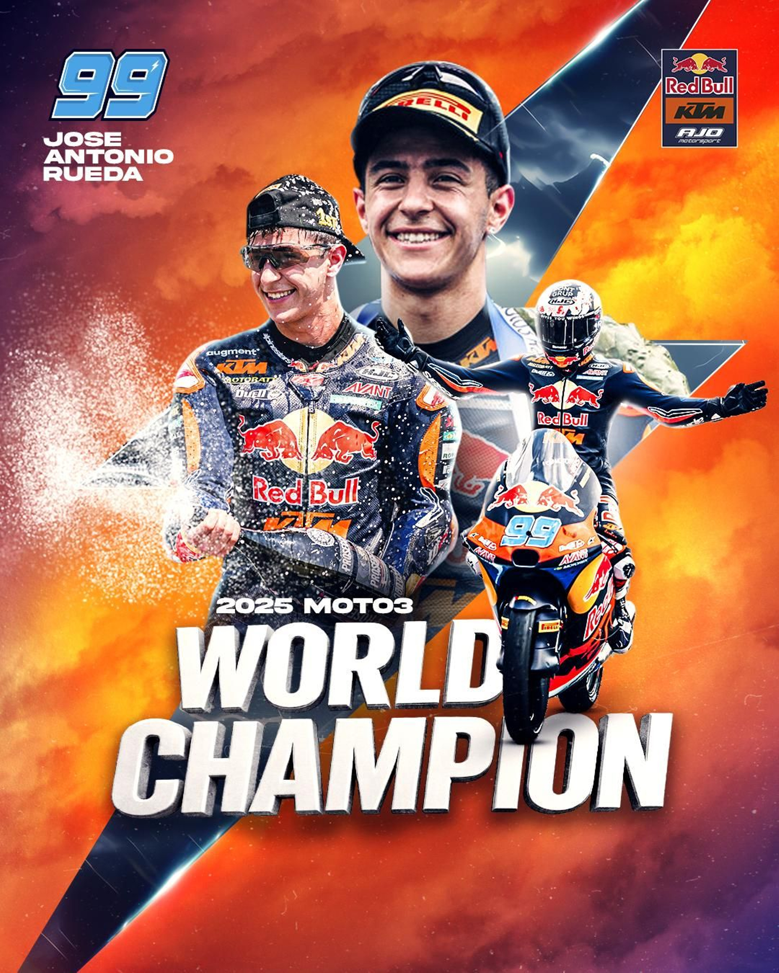 Las fotos del título mundial de José Antonio Rueda