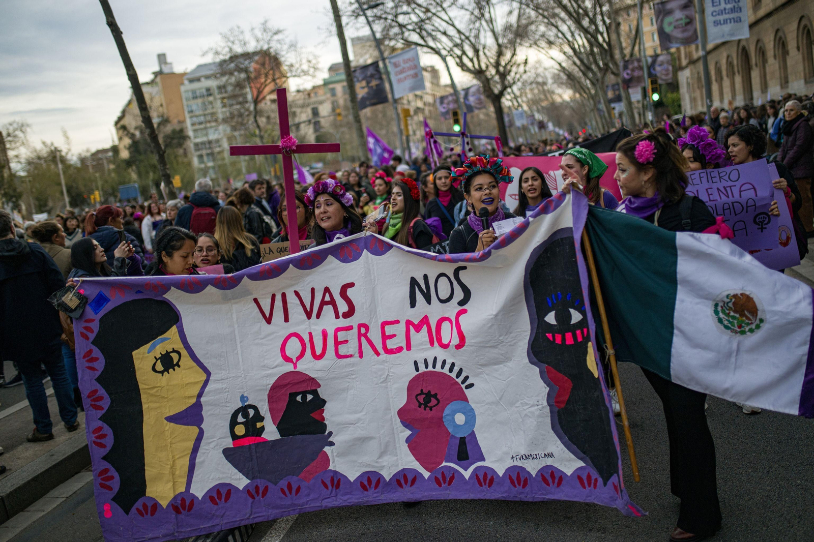 Día de la Mujer: Manifestaciones 8M España