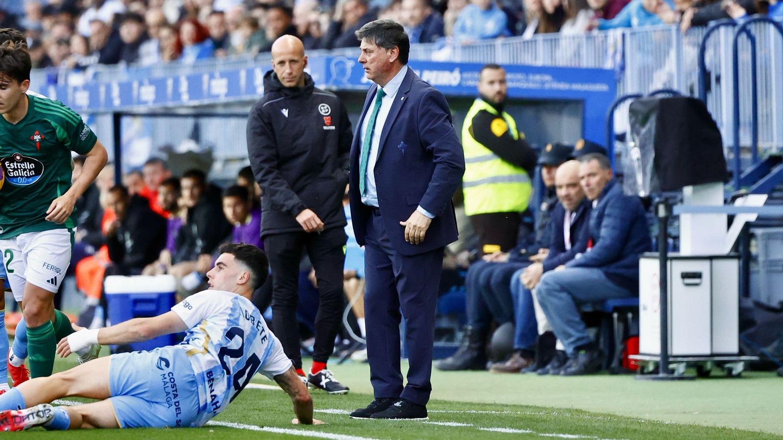 El Málaga CF-Racing de Ferrol, en fotos