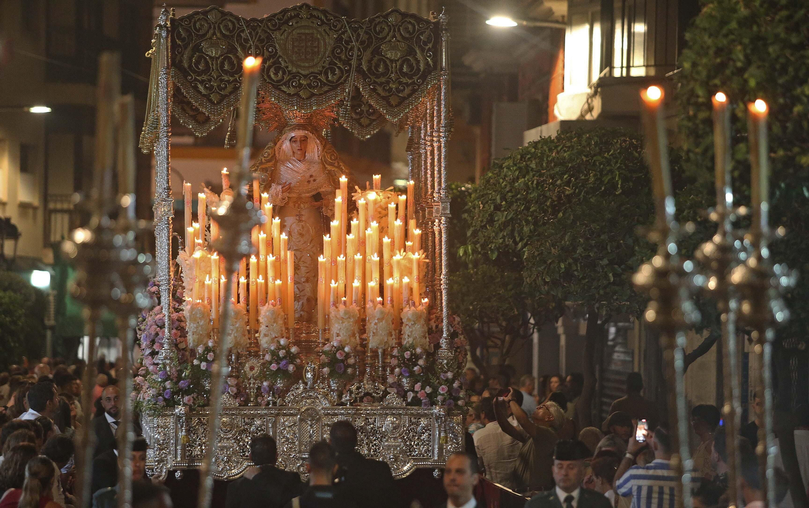 La Magna Mariana de Algeciras por la Plaza Alta, en imágenes