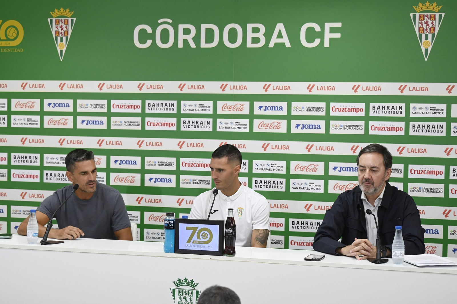 Las mejores fotos de la presentación de Sergi Guardiola y Dalisson como jugadores del Córdoba CF