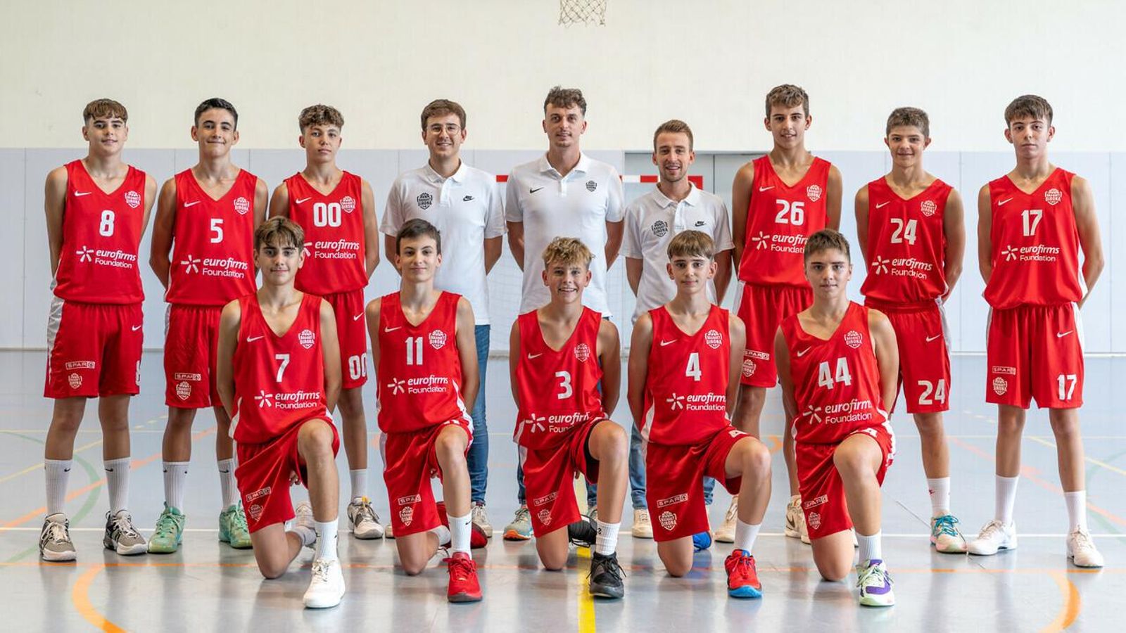 La plantilla del Basquet Girona.