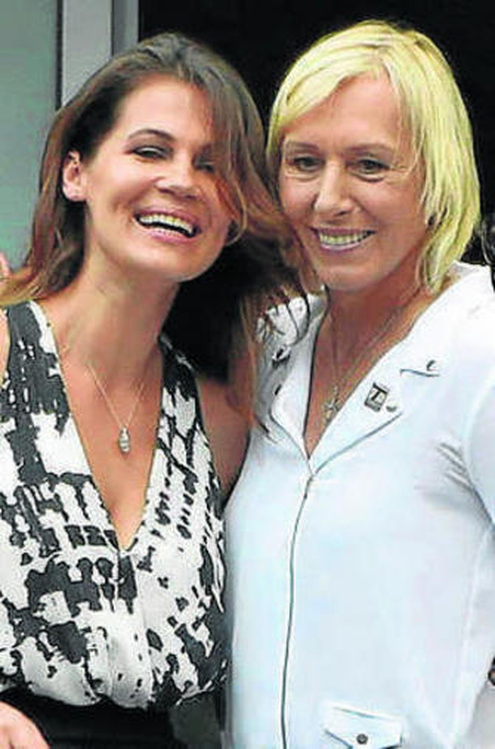 La tenista Navratilova pide matrimonio a su novia